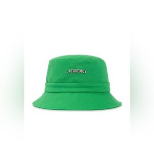 Jacquemus Vibrant Green Bucket Hat
